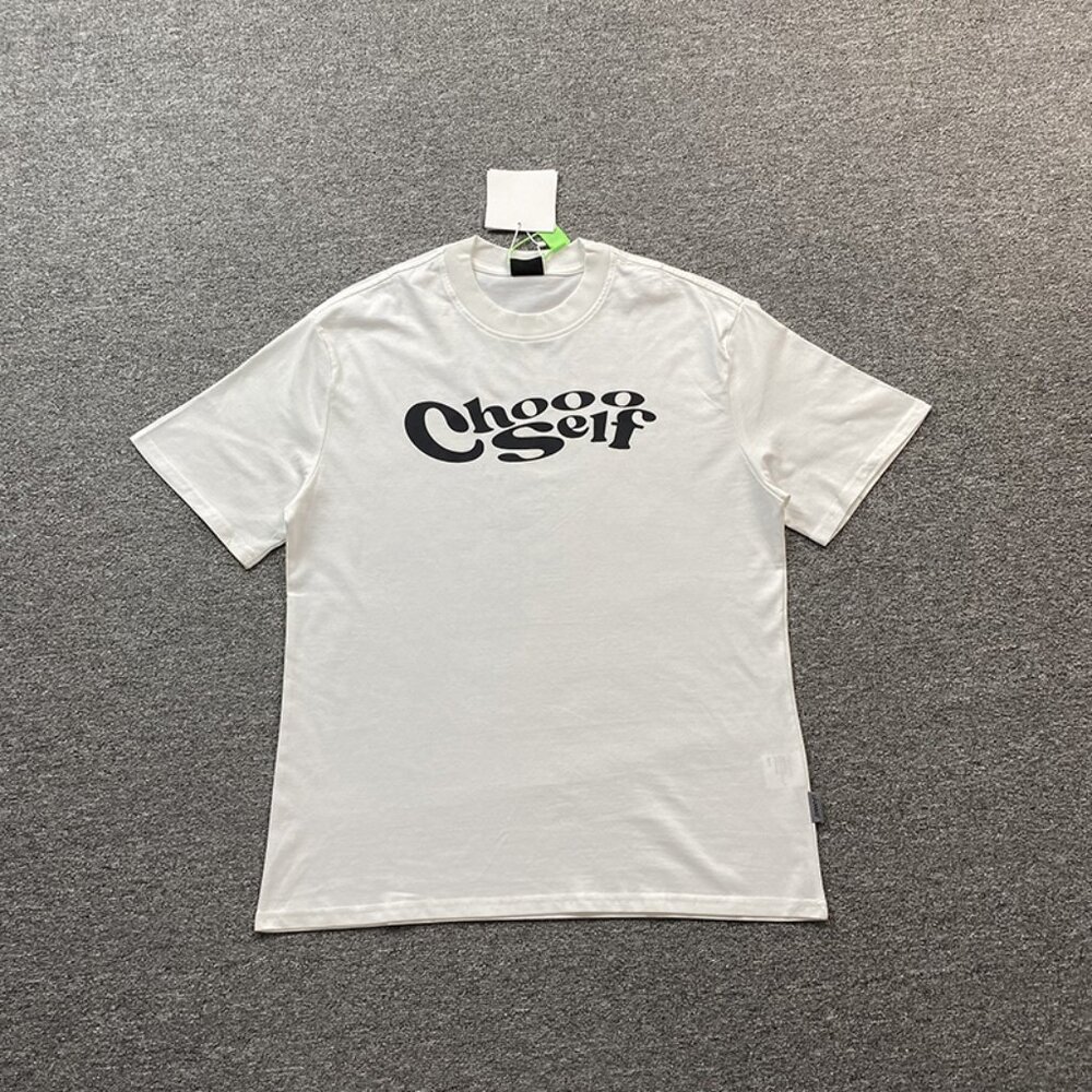 CHOOOSELF Simple And Stylish Lettering T Shirt